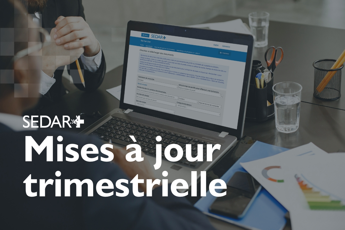 La mise à jour trimestrielle de SEDAR+ : avril 2024