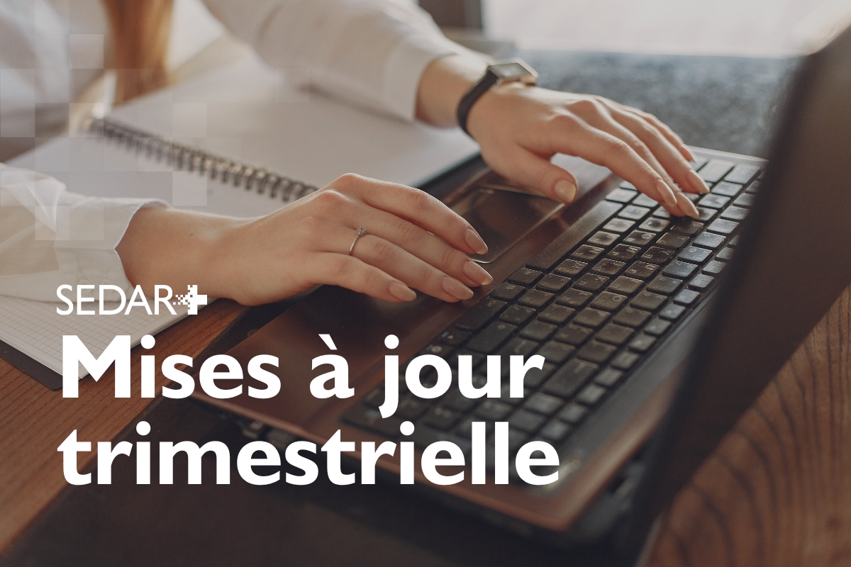 Information sur la mise à jour trimestrielle de SEDAR+ : août 2025  